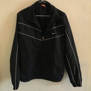 Black nike windbreaker